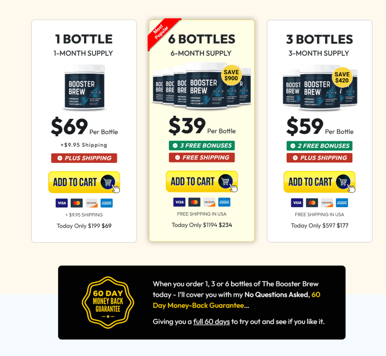 Limited Time Special Booster Brew™ While Stocks Last-Instant-Access